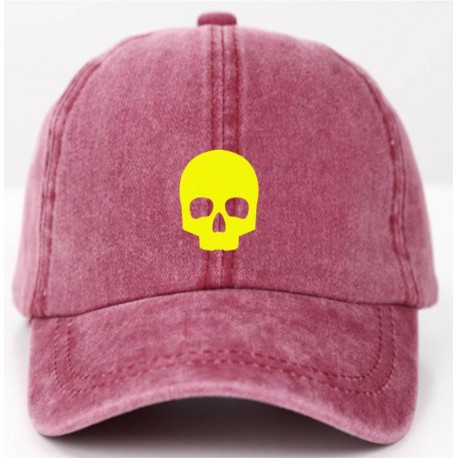 Gorra "SKULL" Yellow