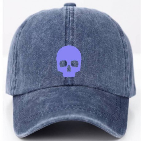 Gorra "SKULL" Blue