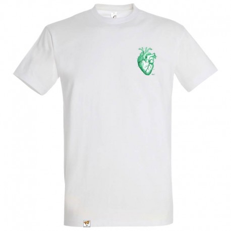 Camiseta "Heart Green"