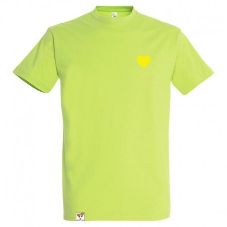 Camiseta "Corazón Yellow"
