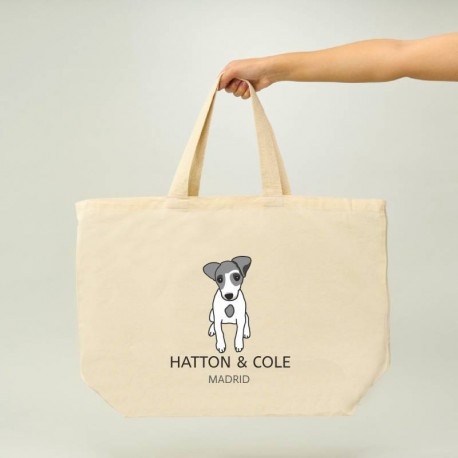 Bolsa De Playa "Sonreiras Grey"