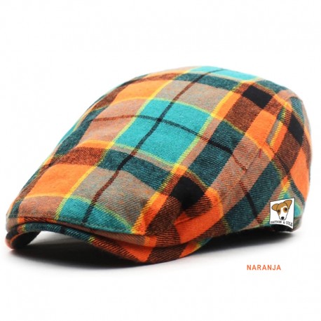 Gorra Escocesa "Waking Ned Orange"