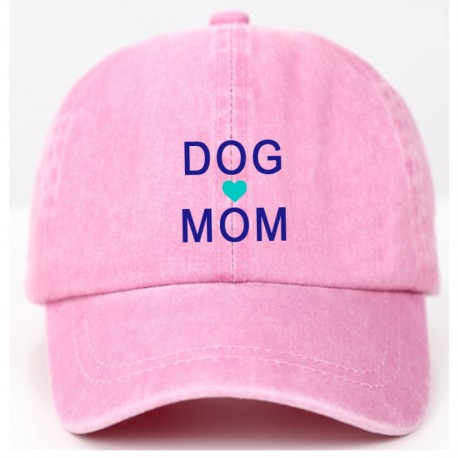Gorra "DOG MOM" Pink