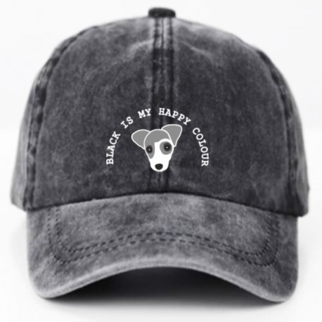 Gorra "BLACK IS MY HAPPY COLOUR"