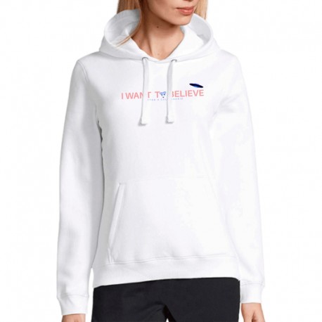 Sudadera Capucha Hoodie "I WANT TO BELIEVE"