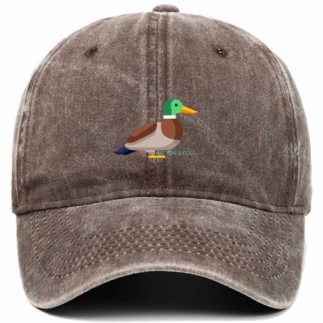 Gorra "DUCK ME" Brown