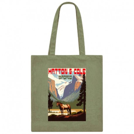Bolsa Tote "WILD WEST" Green